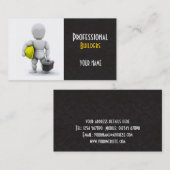 Visitekaartje voor de bouw (Voorkant / Achterkant)