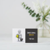 Visitekaartje voor de bouw (Staand voorkant)