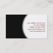 Visitekaartje voor de bouw/architect (Achterkant)