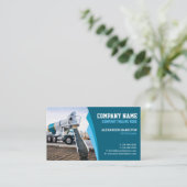 Visitekaartje voor de bouw (beton) (Staand voorkant)