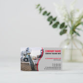 Visitekaartje voor de bouw (beton) (Staand voorkant)