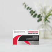 Visitekaartje voor de bouw (beton) (Staand voorkant)