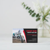 Visitekaartje voor de bouw (beton) (Staand voorkant)