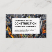 Visitekaartje voor de bouw - binnenstad Skyline (Voorkant)