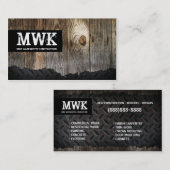 Visitekaartje voor de bouw Handyman (Voorkant / Achterkant)