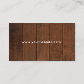 Visitekaartje voor de bouw/vloer (Achterkant)