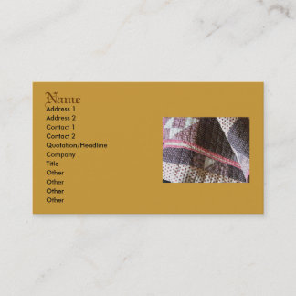 visitekaartje voor de burgeroorlog