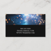 Visitekaartje voor de constructie van lassen (Achterkant)