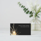 Visitekaartje voor de constructie van lassen (Staand voorkant)