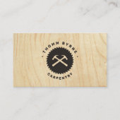 Visitekaartje voor de constructie van triplex- en  (Voorkant)