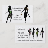 Visitekaartje voor de detailhandel in Mode (Voorkant / Achterkant)