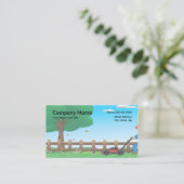 Visitekaartje voor de gezondheidszorg (Staand voorkant)