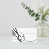 Visitekaartje voor de hoofdhairstijlen (Staand voorkant)