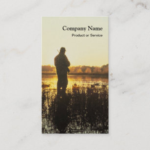 Visitekaartje voor de jacht op eenden