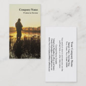 Visitekaartje voor de jacht op eenden (Voorkant / Achterkant)