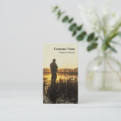 Visitekaartje voor de jacht op eenden (Staand voorkant)