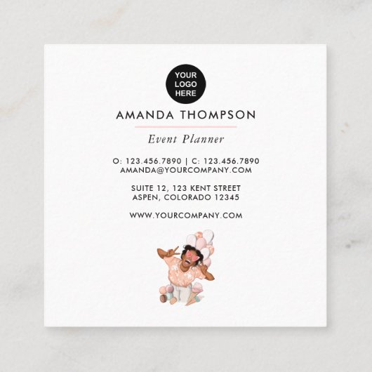 Visitekaartje voor de kantelhoek (Achterkant)