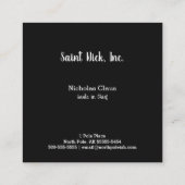  Visitekaartje voor de kerstman (Achterkant)