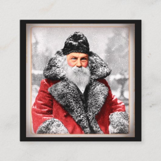  Visitekaartje voor de kerstman (Voorkant)