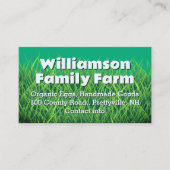 Visitekaartje voor de Natuur van grasland (Voorkant)