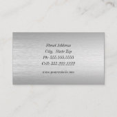 Visitekaartje voor de openbare aanklager van het p (Achterkant)