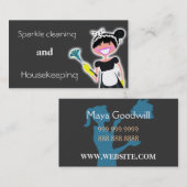 Visitekaartje voor de opslag van muizenhuisdieren (Voorkant / Achterkant)