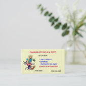 Visitekaartje voor de opslag van muizenhuisdieren (Staand voorkant)