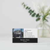 Visitekaartje voor de opslag van onroerend goed (Staand voorkant)