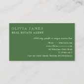 Visitekaartje voor de renovatie van onroerend goed (Achterkant)