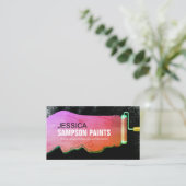 Visitekaartje voor de schilder van de schilder van (Staand voorkant)