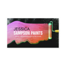 Visitekaartje voor de schilder van de schilder van