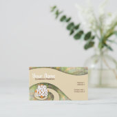 Visitekaartje voor de Swirl Art (Staand voorkant)