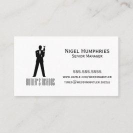 Visitekaartje voor de verkoop van een Gentleman Re