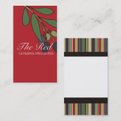 visitekaartje voor de verzorging van koeienvangers (Voorkant / Achterkant)