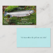 Visitekaartje voor de visserijgids (Voorkant / Achterkant)