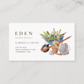 Visitekaartje voor de Waterverf van glanzend geree (Voorkant)