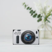 visitekaartje voor digitale camera (Staand voorkant)