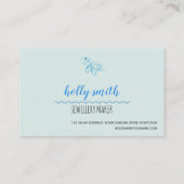 Visitekaartje voor diktebeach turtle Logo (Achterkant)