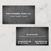 Visitekaartje voor drijvende installateur (Voorkant / Achterkant)