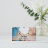 Visitekaartje voor eerstelijnszorg (Staand voorkant)