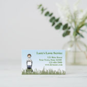 Visitekaartje voor eigen verzorging (Staand voorkant)