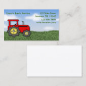 Visitekaartje voor eigen verzorging (Voorkant / Achterkant)