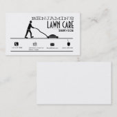 Visitekaartje voor eigen verzorging (Voorkant / Achterkant)