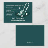 Visitekaartje voor eigen verzorging (Voorkant / Achterkant)