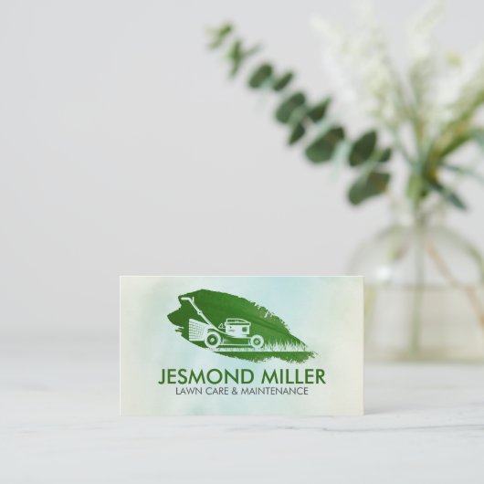 Visitekaartje voor eigen verzorging en onderhoud (Staand voorkant)