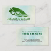 Visitekaartje voor eigen verzorging en onderhoud (Voorkant / Achterkant)