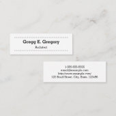 Visitekaartje voor Elegant en Professional Archite (Voorkant / Achterkant)