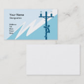 visitekaartje voor elektrisch gebruik (Voorkant / Achterkant)