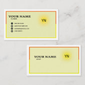 Visitekaartje. voor elk doel. visitekaartje (Voorkant / Achterkant)