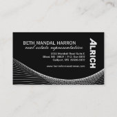 Visitekaartje voor Estate Agent (Achterkant)